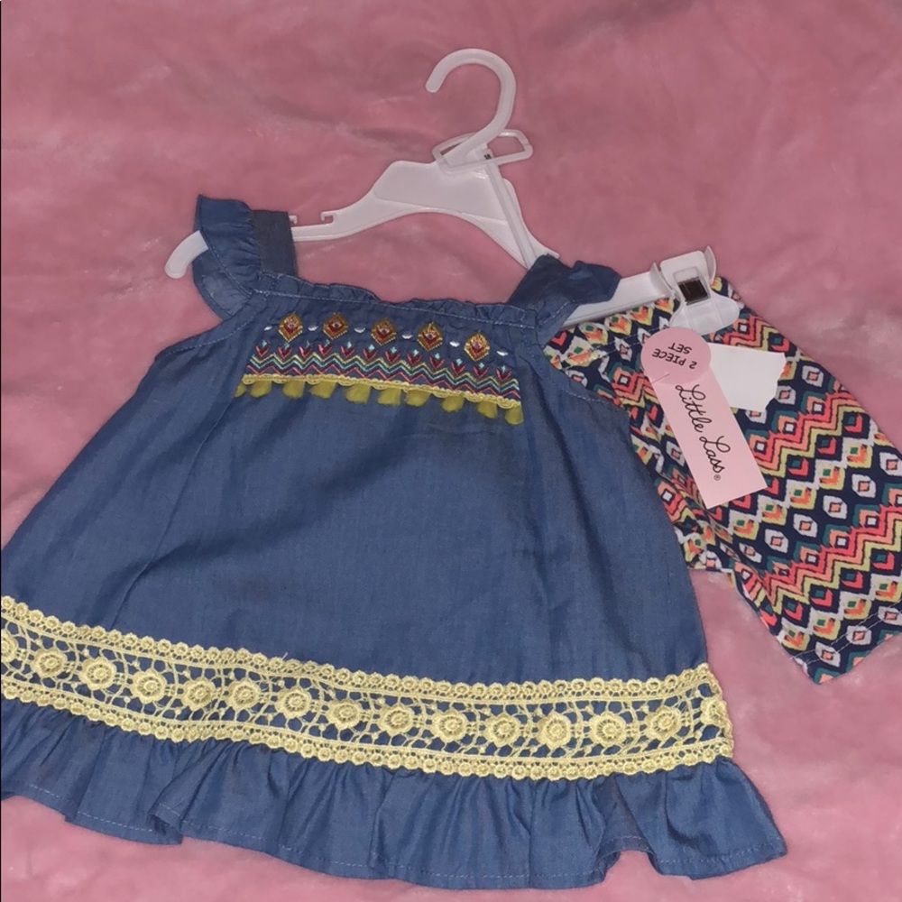 Little lass 2 piece outfit
